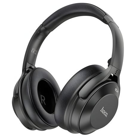 Наушники HOCO W37 Sound Active Noise Reduction BT headset |BT5.3, AUX, 33h| black Наушники HOCO W37 Sound Active Noise Reduction BT headset |BT5.3, AUX, 33h| black
