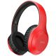Bluetooth наушники HOCO Fun move W30 |BT5.0, AUX/FM/TF, 8 часов| красные