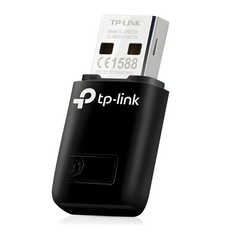 Wi-Fi адаптер TP-Link TL-WN823N, USB 2.0, MIMO, 300 Mb/s, 2.4 GHz Wi-Fi адаптер TP-Link TL-WN823N, USB 2.0, MIMO, 300 Mb/s, 2.4 GHz
