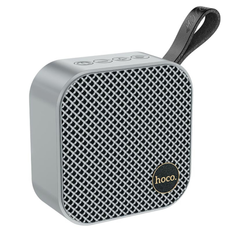 Бездротова колонка HOCO HC22 | BT5.2, AUX / TF / USB / FM, 4h | сіра Бездротова колонка HOCO HC22 | BT5.2, AUX / TF / USB / FM, 4h | сіра
