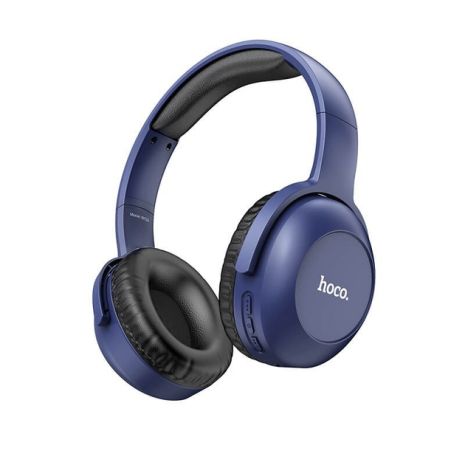 Накладні bluetooth навушники HOCO W33 Art sount BT headset | BT5.0, AUX, Type-C, 10h, 250 mAh| blue
