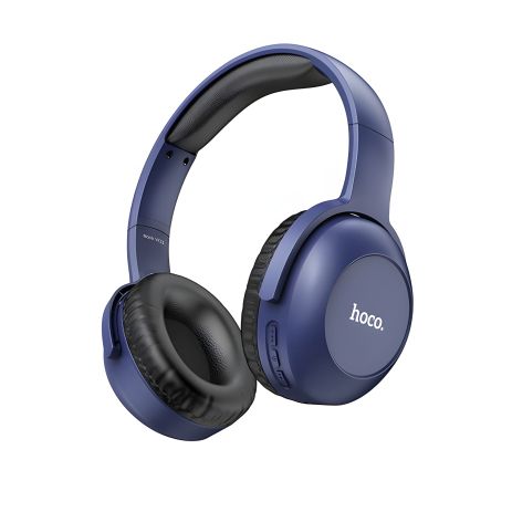 Накладні bluetooth навушники HOCO W33 Art sount BT headset | BT5.0, AUX, Type-C, 10h, 250 mAh| blue Накладні bluetooth навушники HOCO W33 Art sount BT headset | BT5.0, AUX, Type-C, 10h, 250 mAh| blue