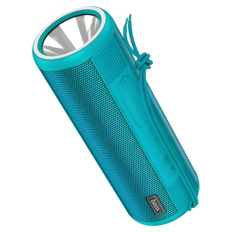 Колонка HOCO HC11 | Бездротова, BT5.0, TWS, AUX, FM, TF, USB, 2Hours, 5Wx2, Flashlight | (бірюзовий) Колонка HOCO HC11 | Бездротова, BT5.0, TWS, AUX, FM, TF, USB, 2Hours, 5Wx2, Flashlight | (бірюзовий)