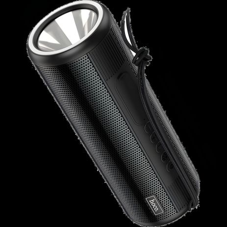 Колонка беспроводная HOCO HC11 |BT5.0, TWS, AUX, FM, TF, USB, 2Hours, 5Wx2, Flashlight| (черный)