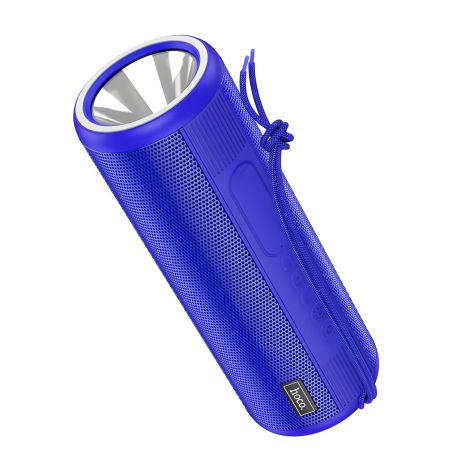 Бездротова колонка HOCO HC11 | BT5.0, TWS, AUX, FM, TF, USB, 2Hours, 5Wx2, Flashlight | (синій) Бездротова колонка HOCO HC11 | BT5.0, TWS, AUX, FM, TF, USB, 2Hours, 5Wx2, Flashlight | (синій)