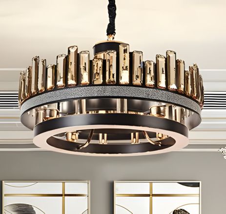 Хрустальная люстра Sirius на 12 лампочек, модель 19808-12