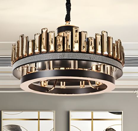 Кришталева люстра Sirius 19808-12 на 12 лампочок