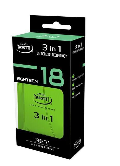 Освіжувач повітря TASOTTI спрей "3 in 1" Green Tea (№18) 50 мл