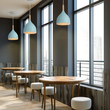 Підвісна люстра Sirius B N5655/1H BK+BLUE Підвісна люстра Sirius B N5655/1H BK+BLUE