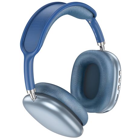 Bluetooth Стерео Гарнітура Borofone BO22 |BT5.3, AUX/TF, 12h, 400 mAh| Синій Bluetooth Стерео Гарнітура Borofone BO22 |BT5.3, AUX/TF, 12h, 400 mAh| Синій