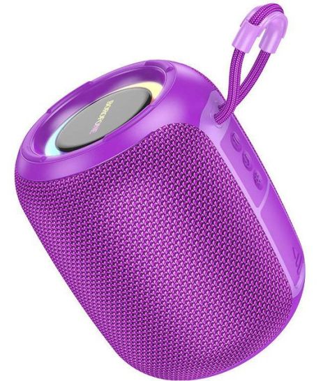 Бездротова колонка Borofone BR36 | BT5.3, TF / USB / AUX / FM, 5W, 2h | фіолетова Бездротова колонка Borofone BR36 | BT5.3, TF / USB / AUX / FM, 5W, 2h | фіолетова