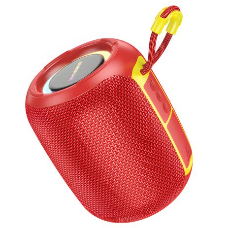 Красная колонка Borofone BR36 |BT5.3, TF/USB/AUX/FM, 5W,2h| беспроводная