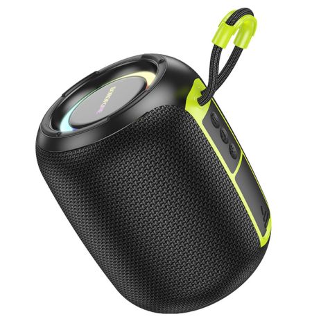 Бездротова колонка Borofone BR36 | BT5.3, TF / USB / AUX / FM, 5W, 2h | чорна Бездротова колонка Borofone BR36 | BT5.3, TF / USB / AUX / FM, 5W, 2h | чорна