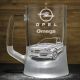 Пивной бокал с гравировкой автомобиля Opel Omega Опель Омега - подарок для автолюбителя Пивной бокал с гравировкой автомобиля Opel Omega Опель Омега - подарок для автолюбителя