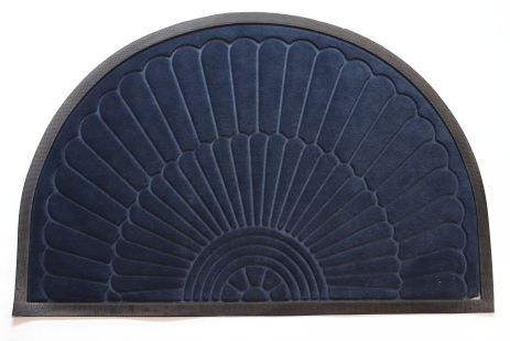 Килимок вхідний 60x90 см напівкруглий з бортом 2181/2 Килимок вхідний 60x90 см напівкруглий з бортом 2181/2