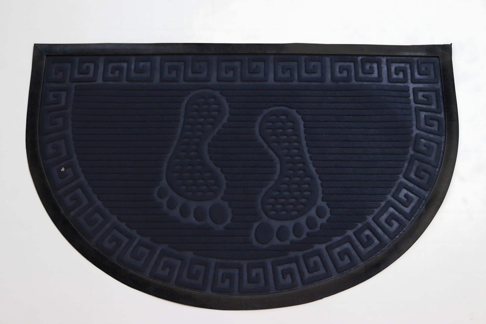 Полукруглый входной коврик с боротом 50x80 см (2182/5) Полукруглый входной коврик с боротом 50x80 см (2182/5)