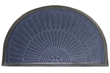 Вхідний килимок напівкруглий з бортом 50x80 см 2182/4 Вхідний килимок напівкруглий з бортом 50x80 см 2182/4