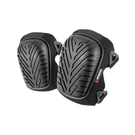 Защитные наколенники с антискользящими накладками из ПВХ, ткань 600D, гелевые подушки, неопреновые ремни INTERTOOL SP-0055