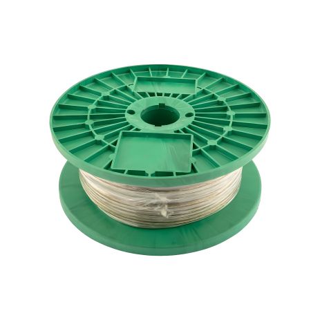 Металлополимерный трос Ø 3.5 мм 100 м MASTERTOOL 92-0401 Металлополимерный трос Ø 3.5 мм 100 м MASTERTOOL 92-0401