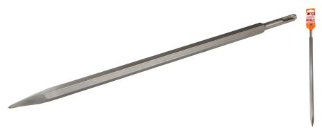 Піка-зубило SDS-PLUS 400х14 мм MASTERTOOL 1-00-400 Піка-зубило SDS-PLUS 400х14 мм MASTERTOOL 1-00-400