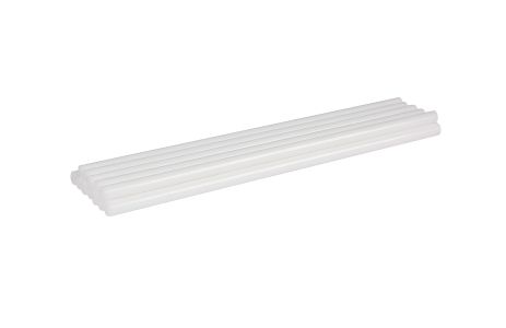 Клеевые стержни белые 7.2х200 мм, 12 шт MASTERTOOL 42-1151