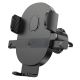 Автотримач Hoco H18 Mighty one-button car holder(air outlet) чорний Автотримач Hoco H18 Mighty one-button car holder(air outlet) чорний