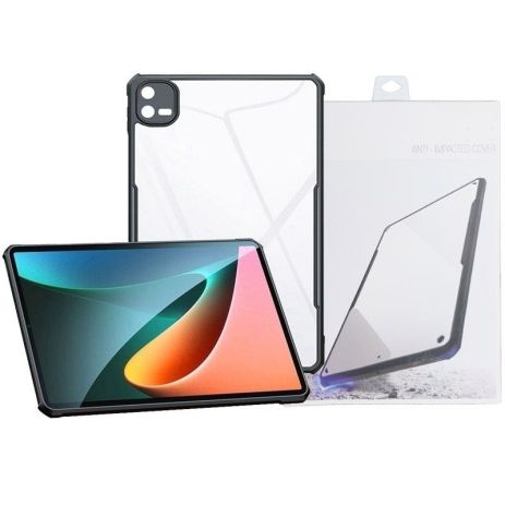 Чехол накладка HunDD c усиленными углами для Xiaomi Pad 6 / Pad 6 Pro (11") Черный