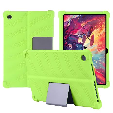 Детский чехол SoftGel Kids для Lenovo Tab Plus TB351fu 11.5 2024, зеленый