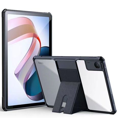 Чохол накладка з підставкою HunDD з посиленими кутами для для Xiaomi Червонийmi Pad SE (11") Чорний