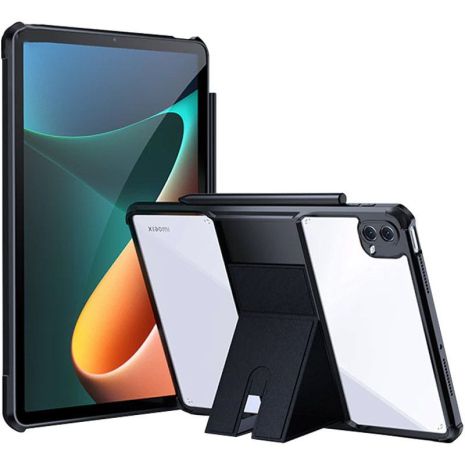 Чохол HunDD з підставкою для Xiaomi Pad 6 / Pad 6 Pro (11") Чорний Чохол HunDD з підставкою для Xiaomi Pad 6 / Pad 6 Pro (11") Чорний