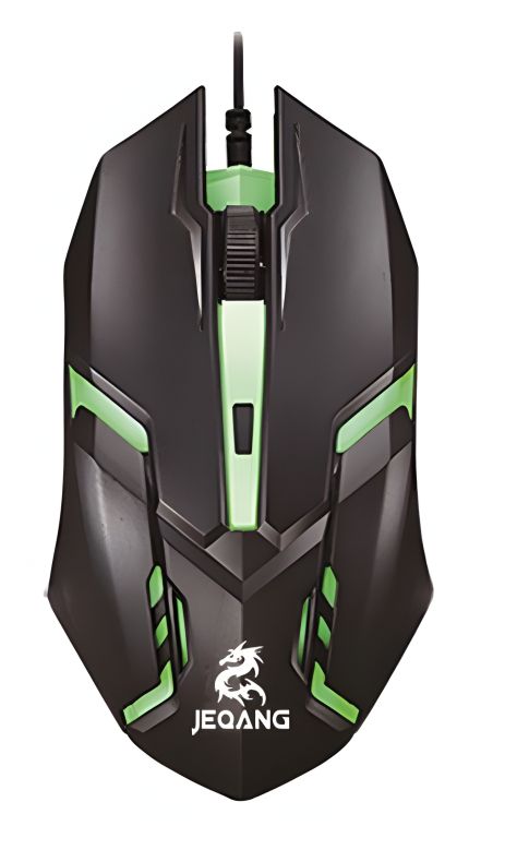 USB Миша JEQANG JM-318, 1200 DPI, 1.25 м Чорний