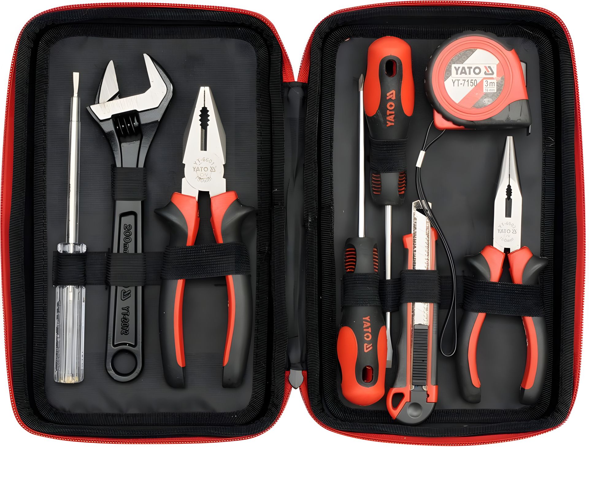 Інструментів набір у футлярі, 8 шт. Yato YT-3906 Інструментів набір у футлярі, 8 шт. Yato YT-3906