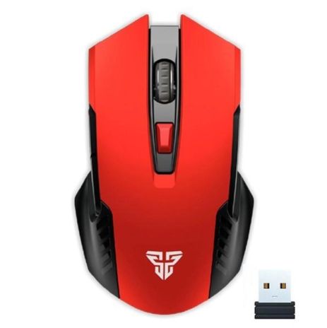 Бездротова ігрова миша Fantech WG10 Raigor II, 800-2000DPI, 2.4GHz, 1xAA, Червоний