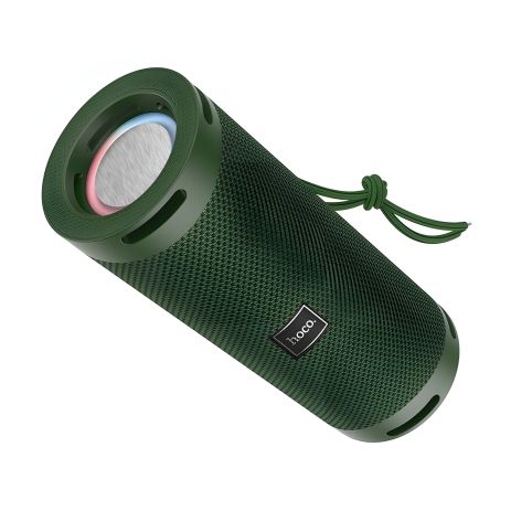 Темно-зеленая Hoco HC9 |BT5.1, TWS, AUX, FM, TF, USB, 5Hours, 5W| беспроводная колонка Темно-зеленая Hoco HC9 |BT5.1, TWS, AUX, FM, TF, USB, 5Hours, 5W| беспроводная колонка