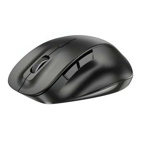 Бездротова миша Hoco GM24 Mystic six-button dual-mode business wireless mouse |BT/2.4G, 2хААА, 800-1600 DPI|чорна Бездротова миша Hoco GM24 Mystic six-button dual-mode business wireless mouse |BT/2.4G, 2хААА, 800-1600 DPI|чорна