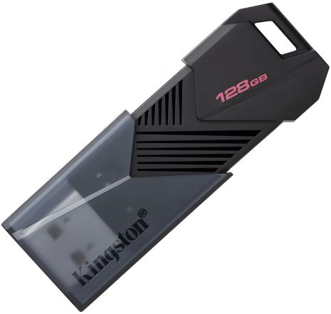 USB Flash Drive 3.2 Kingston DT Exodia Onyx 128GB Black USB Flash Drive 3.2 Kingston DT Exodia Onyx 128GB Black