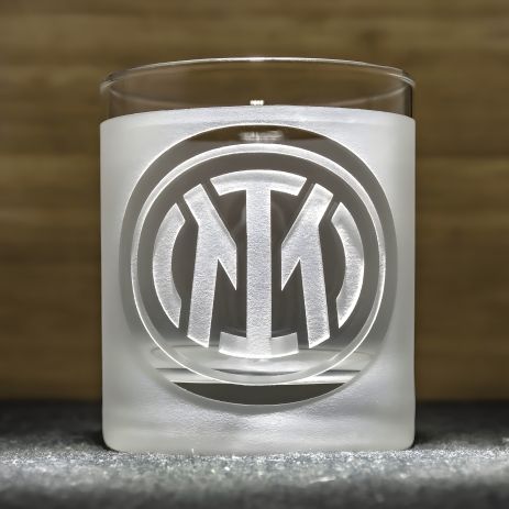 Стакан для виски с гравировкой логотипа ФК Интер Inter Football Club