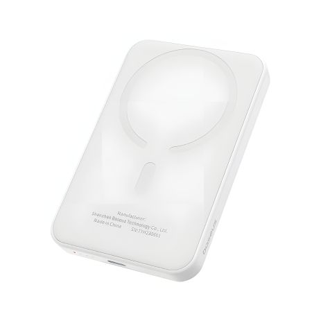 УМБ Baseus Magnetic Mini Wireless Fast Charge 5 000 mAh 20W White P10022107223-00 УМБ Baseus Magnetic Mini Wireless Fast Charge 5 000 mAh 20W White P10022107223-00