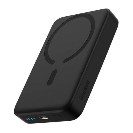 Повербанк Baseus Magnetic Mini wireless quick charging 10000mAh 30W Black PPCX110201