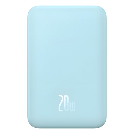 Повербанк Baseus Magnetic Mini Wireless Fast Charge 5000 mAh 20W Blue P10022107313-00 Повербанк Baseus Magnetic Mini Wireless Fast Charge 5000 mAh 20W Blue P10022107313-00