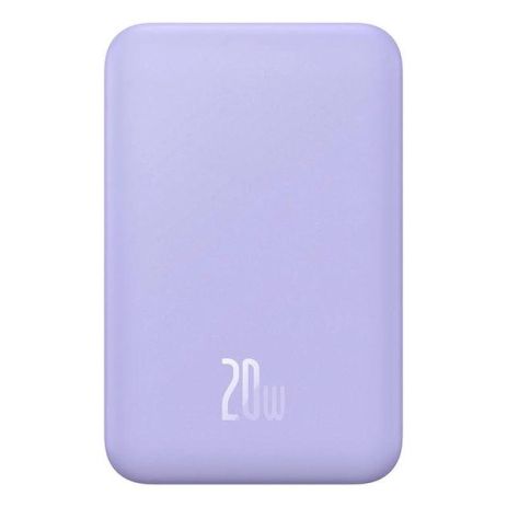 Повербанк Baseus Magnetic Mini Wireless Fast Charge 5000 mAh 20W Purple P10022107513-00