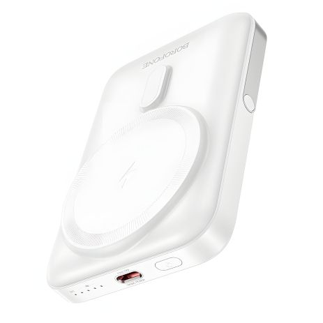 УМБ BOROFONE BJ51 Kody PD20W magnetic power bank 5000mAh біла УМБ BOROFONE BJ51 Kody PD20W magnetic power bank 5000mAh біла