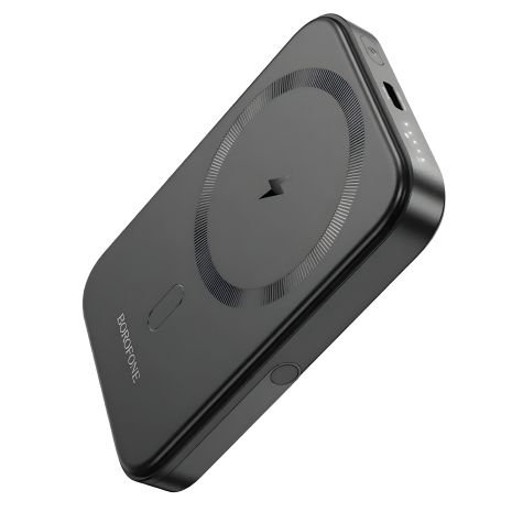 УМБ BOROFONE BJ51 Kody PD20W magnetic power bank 5000mAh чорна УМБ BOROFONE BJ51 Kody PD20W magnetic power bank 5000mAh чорна