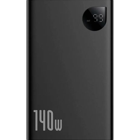 Повербанк Baseus 140W Adaman Digital Display Fast Charge Power Bank 24000mAh Black P10021508113-00 Повербанк Baseus 140W Adaman Digital Display Fast Charge Power Bank 24000mAh Black P10021508113-00