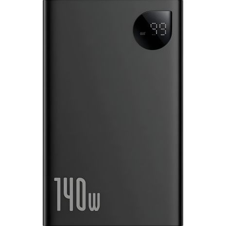 Повербанк Baseus 140W Adaman Digital Display Fast Charge Power Bank 24000mAh Black P10021508113-00 Повербанк Baseus 140W Adaman Digital Display Fast Charge Power Bank 24000mAh Black P10021508113-00