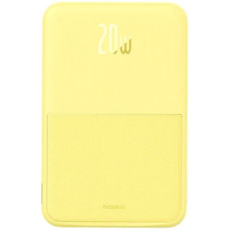 Повербанк Baseus MagPro Magnetic Bracket Wireless Fast-Charging 5000mAh 20W Yellow P10064101Y23-00