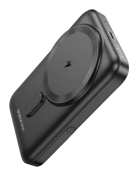 УМБ BOROFONE BJ51A Kody PD20W magnetic power bank 10000mAh чорна УМБ BOROFONE BJ51A Kody PD20W magnetic power bank 10000mAh чорна