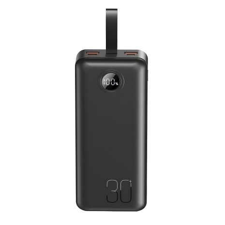 Повербанк XO PR240 USB-C 20W/USB-A 22.5W Fully 30000mAh Чорний Повербанк XO PR240 USB-C 20W/USB-A 22.5W Fully 30000mAh Чорний
