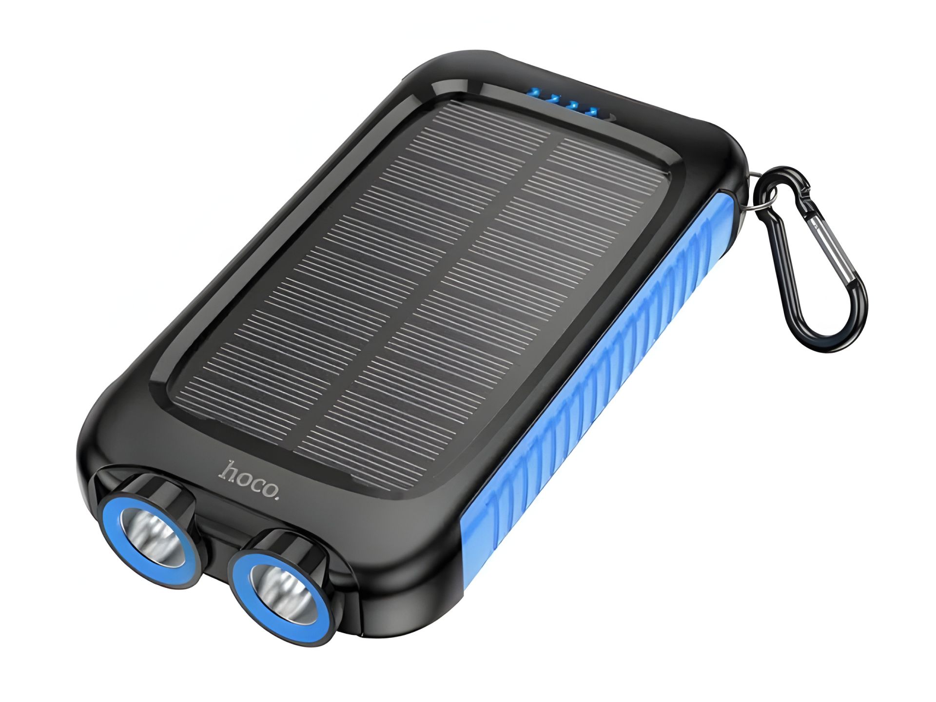 Повербанк HOCO Sunpower solar power bank with light DB51 8000mAh | 2USB/1Type-C, 2A | black Повербанк HOCO Sunpower solar power bank with light DB51 8000mAh | 2USB/1Type-C, 2A | black