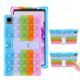 Чохол Silicon Popit Samsung Galaxy Tab A9 SM X110 X115 X116 Rainbow Sky